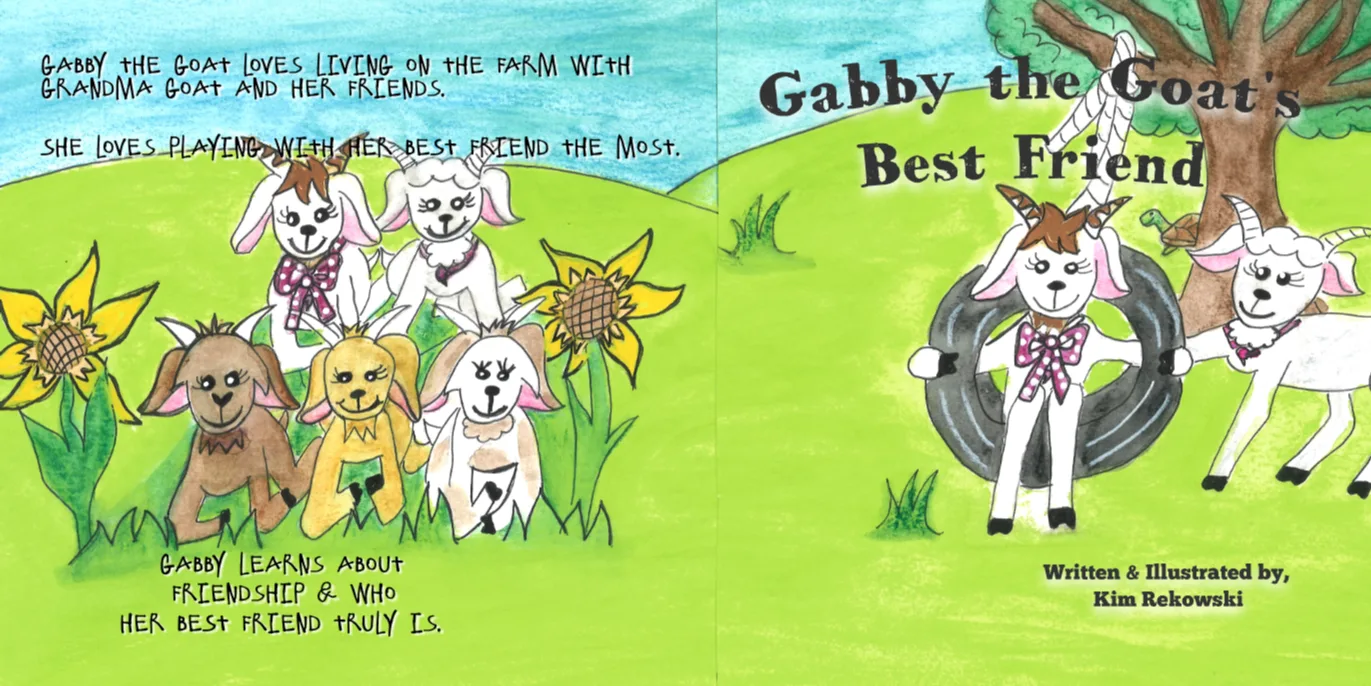 Gabby the Goat's Best Friend — inside pages, spread 1 of 3