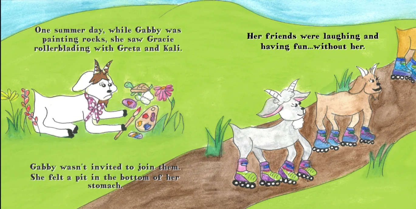 Gabby the Goat's Best Friend — inside pages, spread 3 of 3